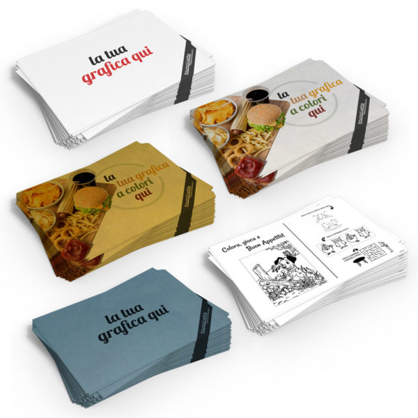 tovagliette personalizzate monouso