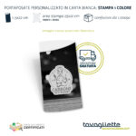 Buste Portaposate Personalizzate 1 Colore Fronte - TovagliettePersonalizzate.com