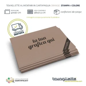 Tovagliette Americane Cartapaglia